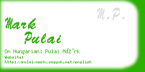 mark pulai business card